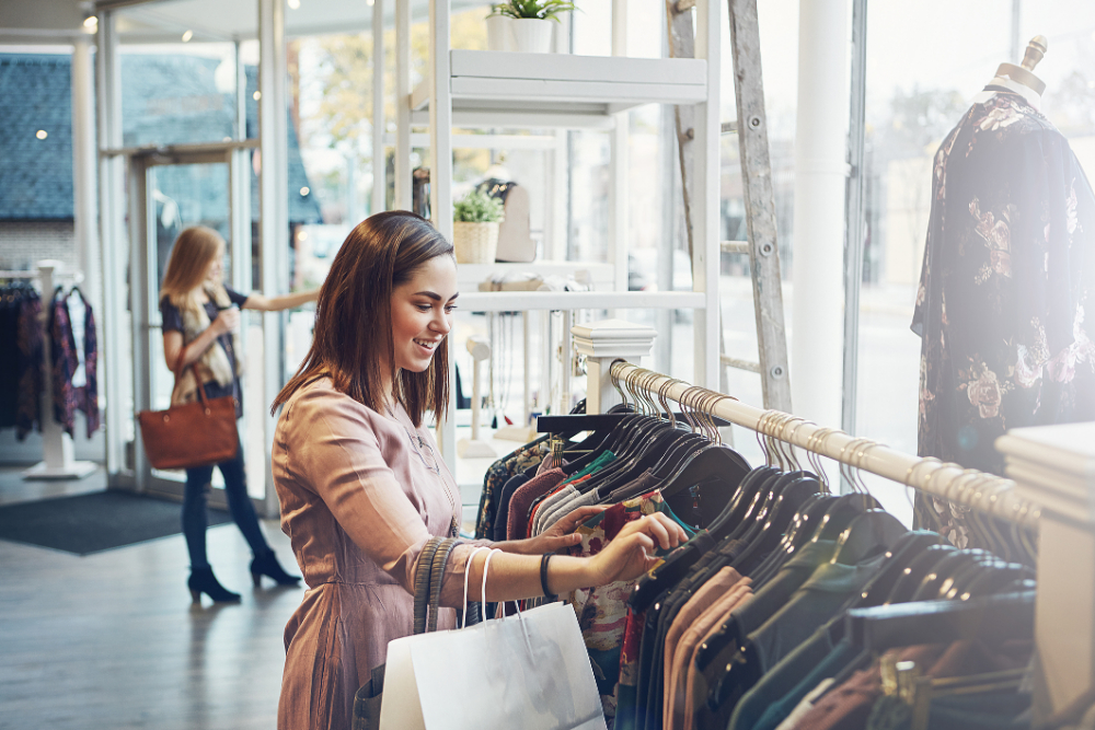 Young Woman Shopping